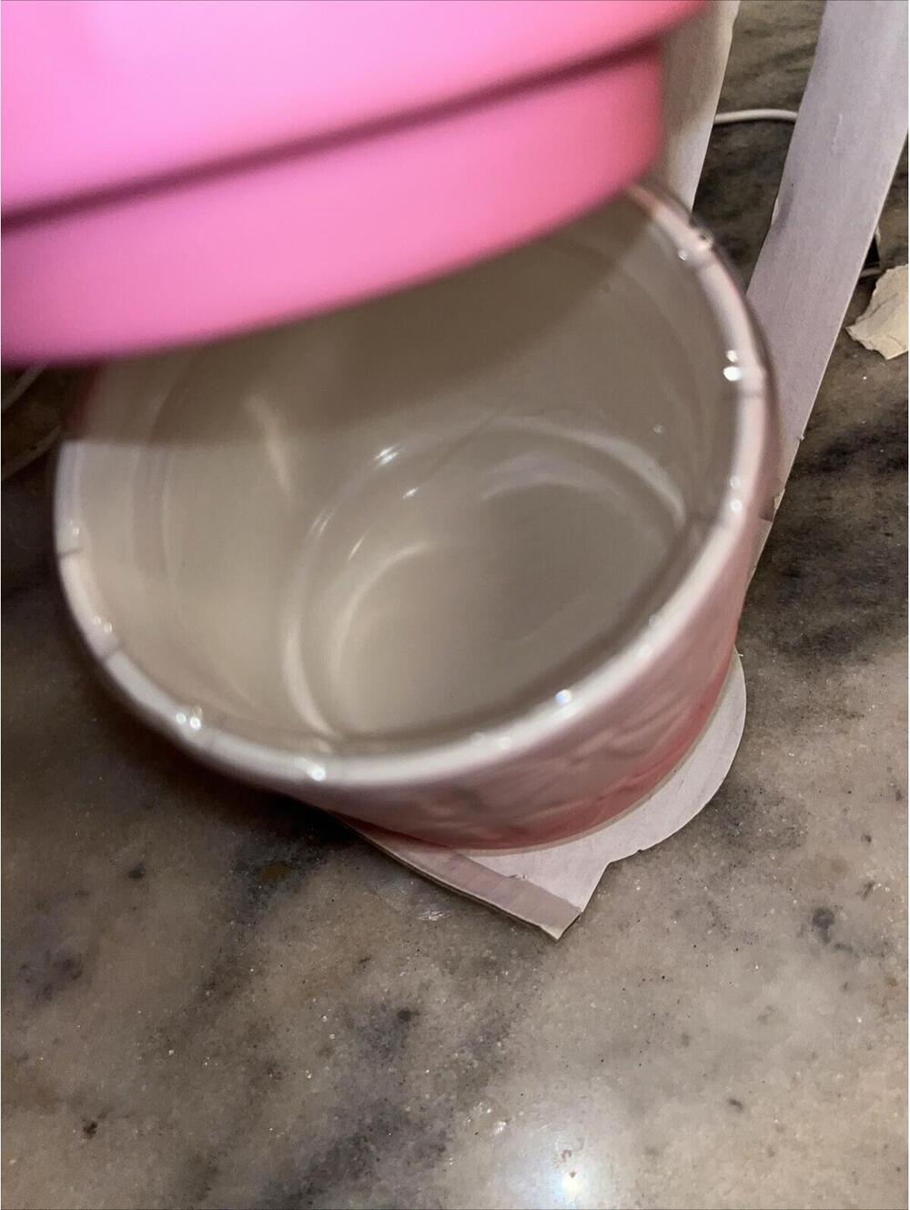 Pink Bow Mugs set of 2 Ceramic Mugs - Picture 7 of 7